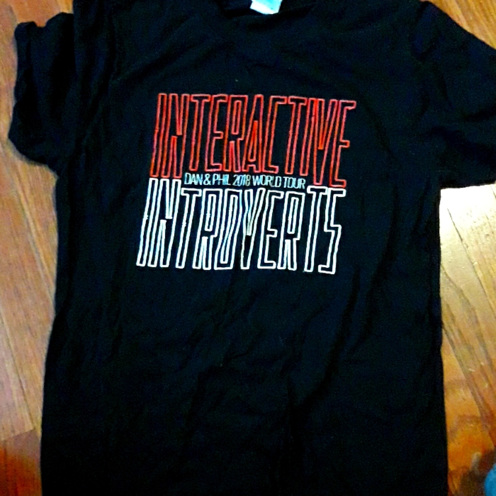 Dan & Phil INTERACTIVE INTROVERTS Tee